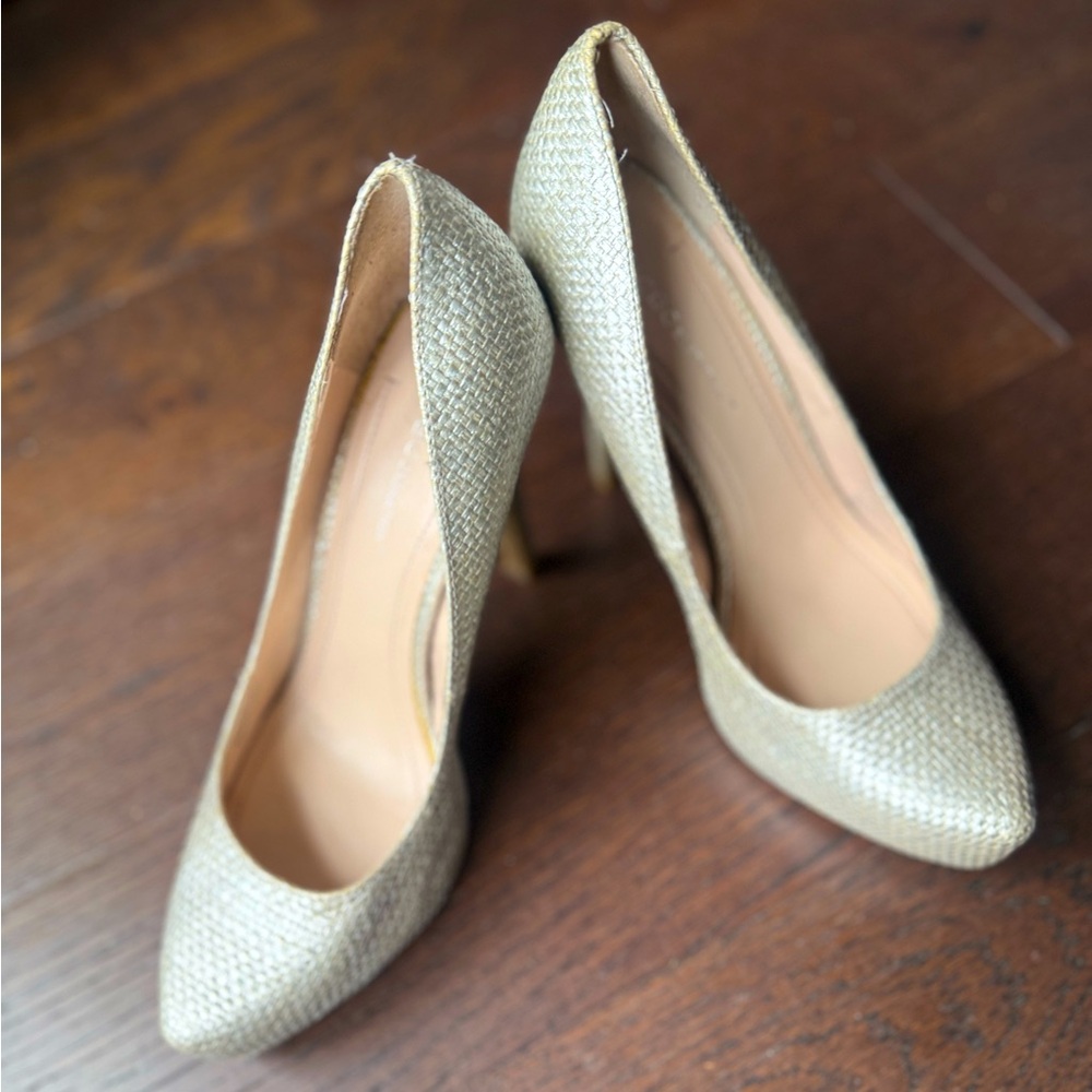 Silver BCBG Heels (Women)